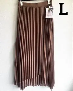 レディース　プリーツスカート　L 【美品】