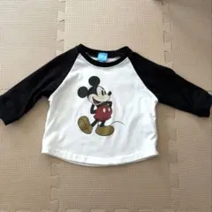 ミッキーラグランTシャツ