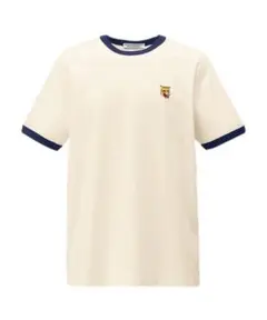 オニツカタイガー graphicTEE Tシャツ クリーム色 Lサイズ