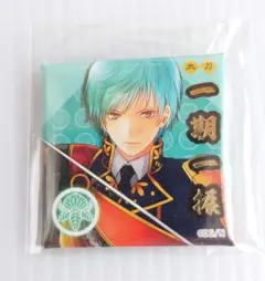 刀剣乱舞　スクエア缶バッジ　【一期一振】