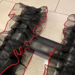 【noir kei ninomiya】エステルオーガンジーフリルハーネス