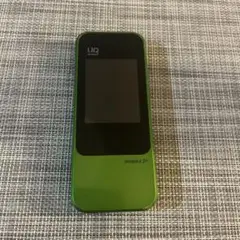UQ WiMAX WIMAX 2+ モバイルルーター グリーン