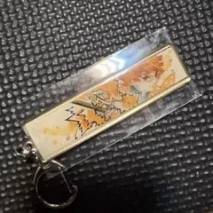 我妻善逸　メタルキーホルダー　コレクション　鬼滅の刃　吾峠呼世晴展　原作イラスト