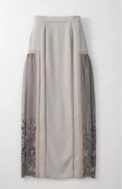murral Framed flower skirt (Gray)