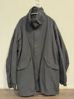 ATON AIR WEATHER ショートモッズコート 黒 04サイズ
