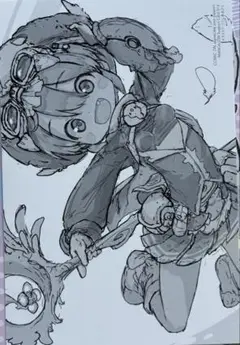 つくしあきひと　イラストカード　特典　comic zin メイドインアビス