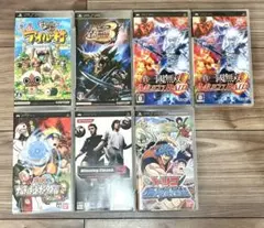 ★psp ソフト　まとめ売り★計7本入り★