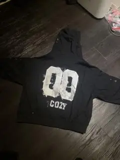 【新品】COZY WORLDWIDE コジーワールドワイドジップパーカー 黒 M