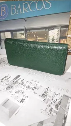 【美品】BARCOSバルコス金運長財布