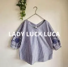 LADY LUCK LUCA ストライプシャツ