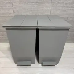 45L ゴミ箱　2個セット！グレー