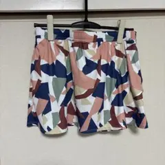 最終価格マルチカラーフレアスカート
