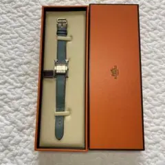 HERMES エルメス Hウォッチ 腕時計 レディース ブルー
