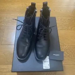 SAINT LAURENT サイドジップブーツ 37 黒 サンローラン