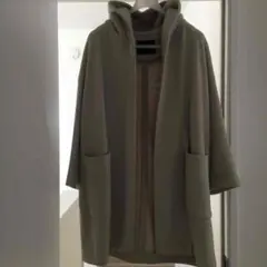 yori フードガウンコート