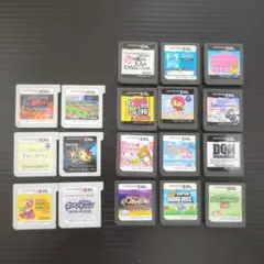 ニンテンドー3DS ＆DS ゲームソフト18本セット