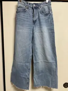 H&M☆ワイドデニムパンツ☆Ｓサイズ☆新品未使用品☆