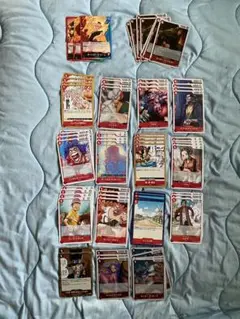 ワンピースカード 赤デッキパーツまとめ