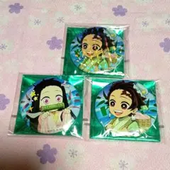 鬼滅の刃　ufotablecafe　七夕2021　缶バッジ　竈門炭治郎&禰豆子