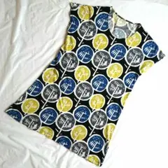 【美品】ユニクロ UT × ムーミン チュニック ロングTシャツ Lサイズ 黒