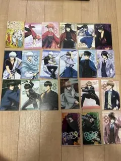 銀魂ステッカーセットとアクリルカード