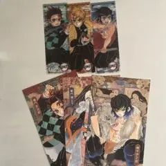 鬼滅の刃　少年ジャンプ付録　ポストカード　しおり