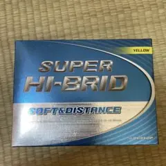 DUNLOP SUPER HI-BRID イエロー ボール