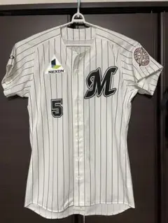 千葉ロッテマリーンズ ユニフォーム プロコレ NPB 伊志嶺翔大 XO