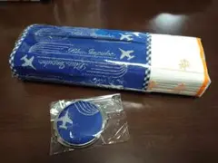 美品✨ブルーインパルス 畳生地ボックスティッシュカバー&ミラー