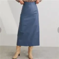 20SS STYLEMIXER スタイルミキサー タイト レザースカート