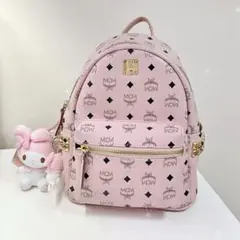 MCMリュックパウダーピンク
