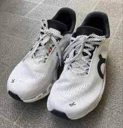 美品　On クラウドモンスター2 White/Frost 24センチ　ランニング
