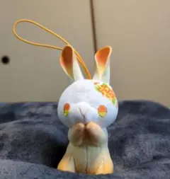 花柄ウサギのぬいぐるみ
