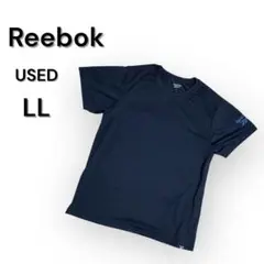 リーボックReebok USED LLサイズ Tシャツ ネイビー　トレーニング