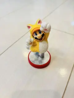 マリオ キャットスーツ フィギュア　amiibo 猫マリオ