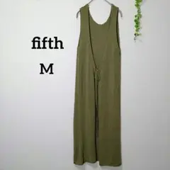 フィフス ノースリーブ 前開き ロング カーディガン