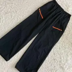 dleuxcinc トラックパンツ ブラック L スポーツ カジュアル