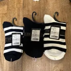 COQUETTE ストライプソックス 3足セット