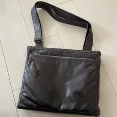 m0851 エムゼロエイトファイブワン ショルダーバック ダークグレー