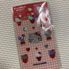 ハローキティ キラキラストーンシール 未使用　レア