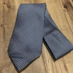 【即納】 THE SHOP TK ティーケー シルクネクタイ ネイビー ドット