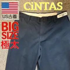 【数量限定品】 CiNTAS シンタスワークパンツ カーゴ　ハイチ製ネイビー