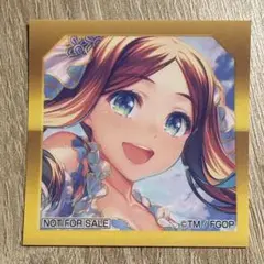 FGO 最終再臨展 水着ダヴィンチ　入場特典ステッカー