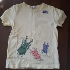 し～ちゃんさん専用　カブトムシ クワガタ Tシャツ 薄い黄色