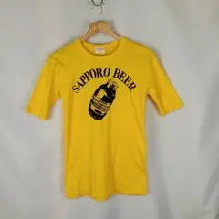 80s　SAPPORO BEER　札幌ビール　プリント　Tシャツ　L　B3419