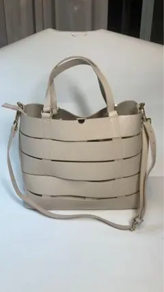 SMIRNASLI GEM サミールナスリジェム バッグ 牛革 ベージュ