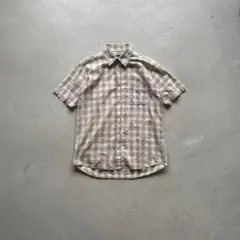 00s first down check チェックシャツ city シティ 黄