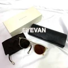 ●J128 EYEVAN ハンササン アイボリー アイヴァン hansa-sun