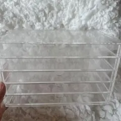 無印良品 クリアケース 5段