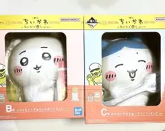 ちいかわ 一番くじ みんなでラーメン B賞 C賞 ハチワレ フィギュア